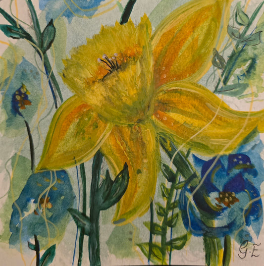 #3 Golden Awakening - Mini Floral's Series