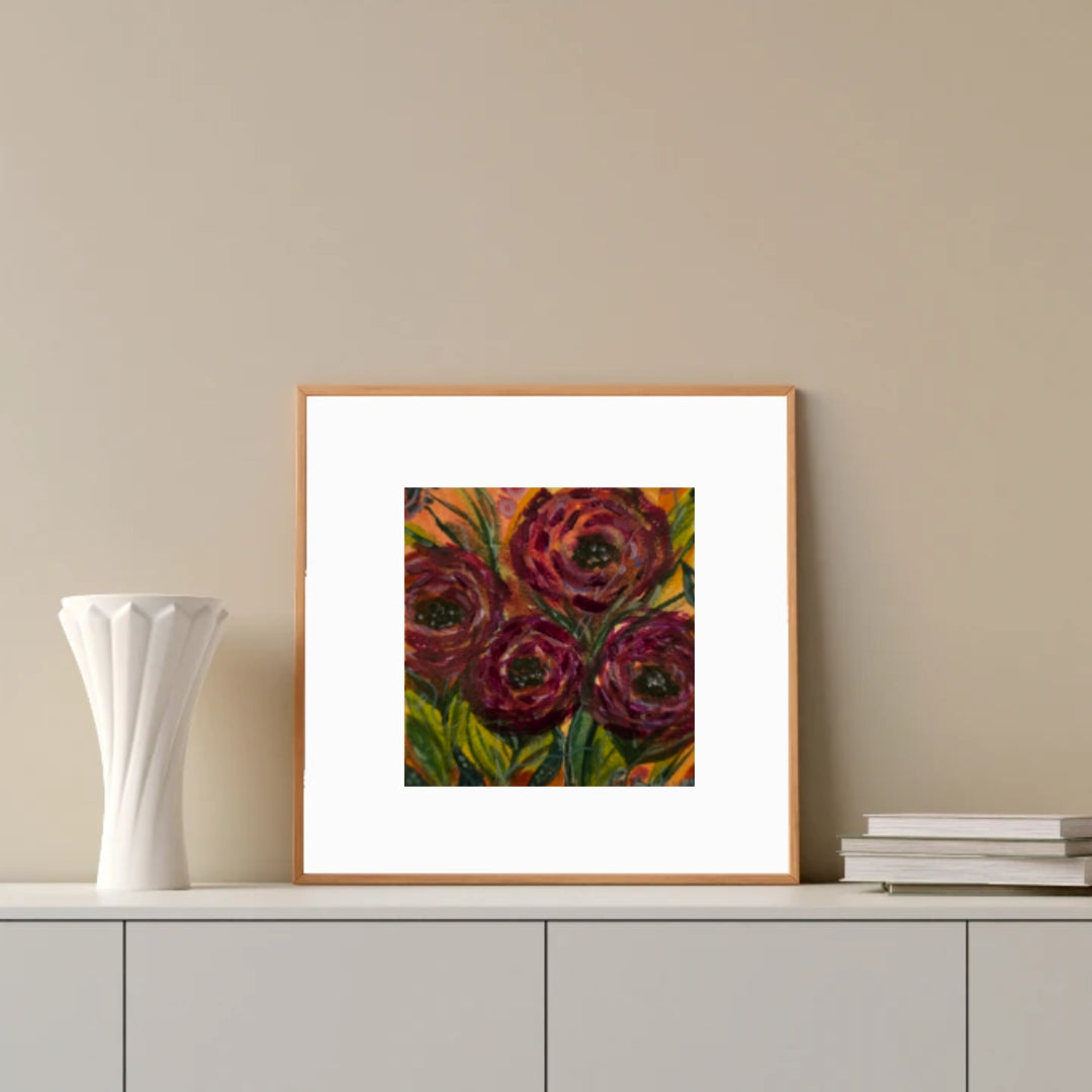 Crimson  - Bloom Quartet Mini Floral's Series