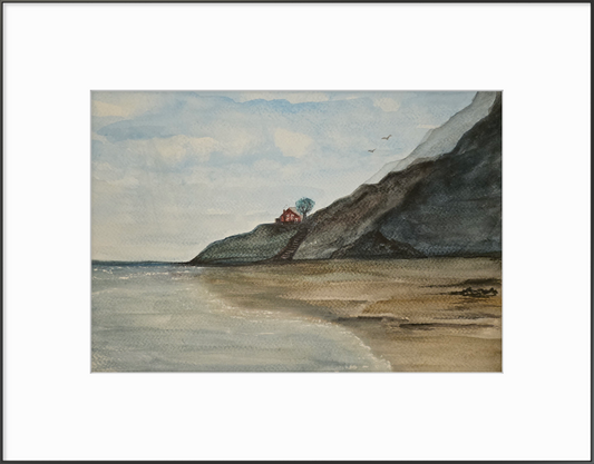 The house above the Tide - Framed