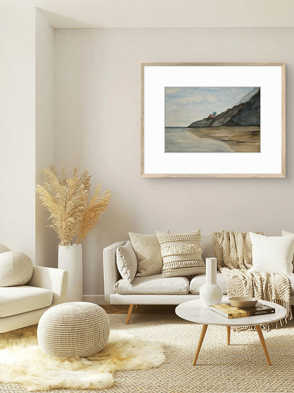The house above the Tide - Framed