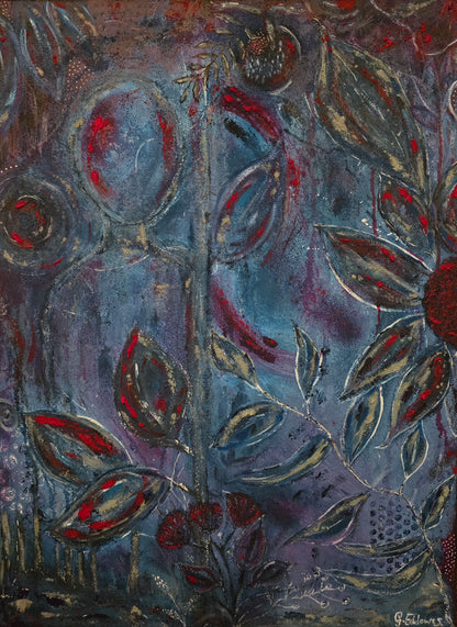 A Botanical Presence - Original Canvas