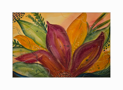 Bloom in Amber Light - Limited Edition Print