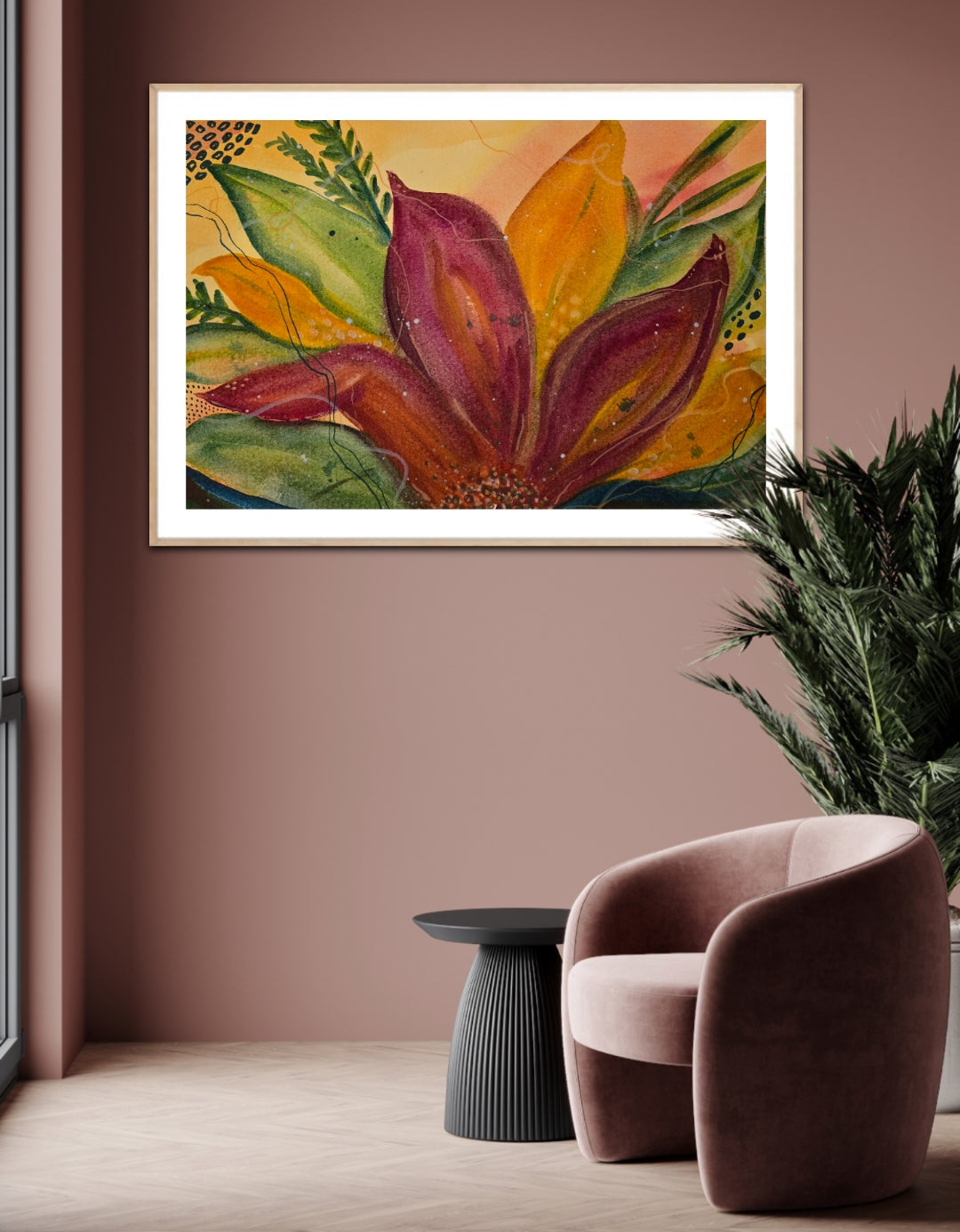 Bloom in Amber Light - Limited Edition Print
