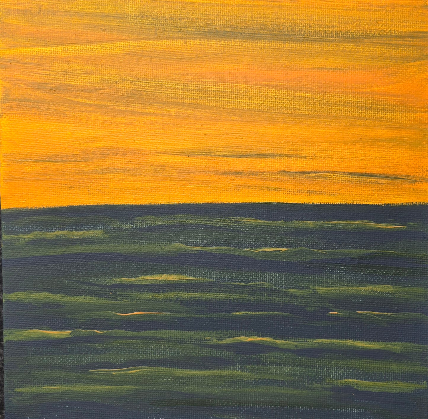 Golden Horizon - Original painting