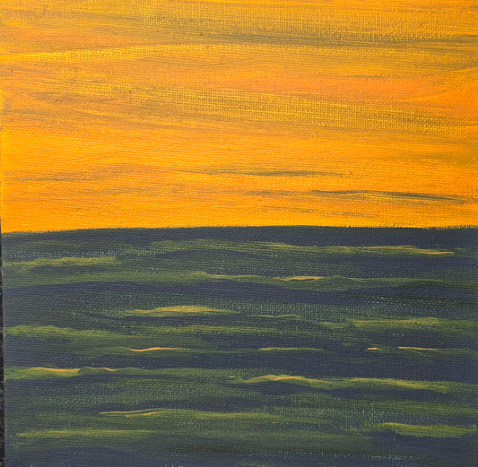 Golden Horizon - Original painting