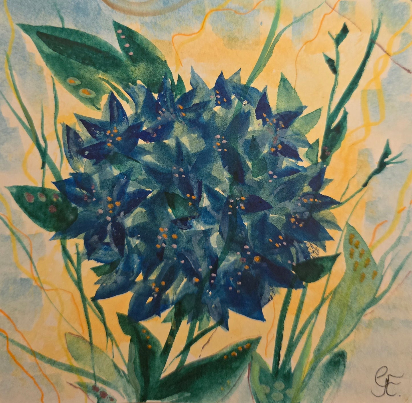 # 2 Midnight Bloom - Mini Floral's Series