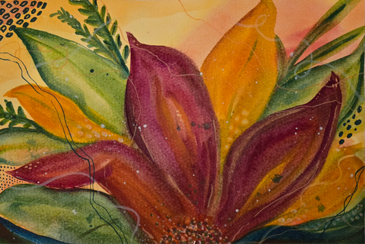 Bloom in Amber Light - Limited Edition Print