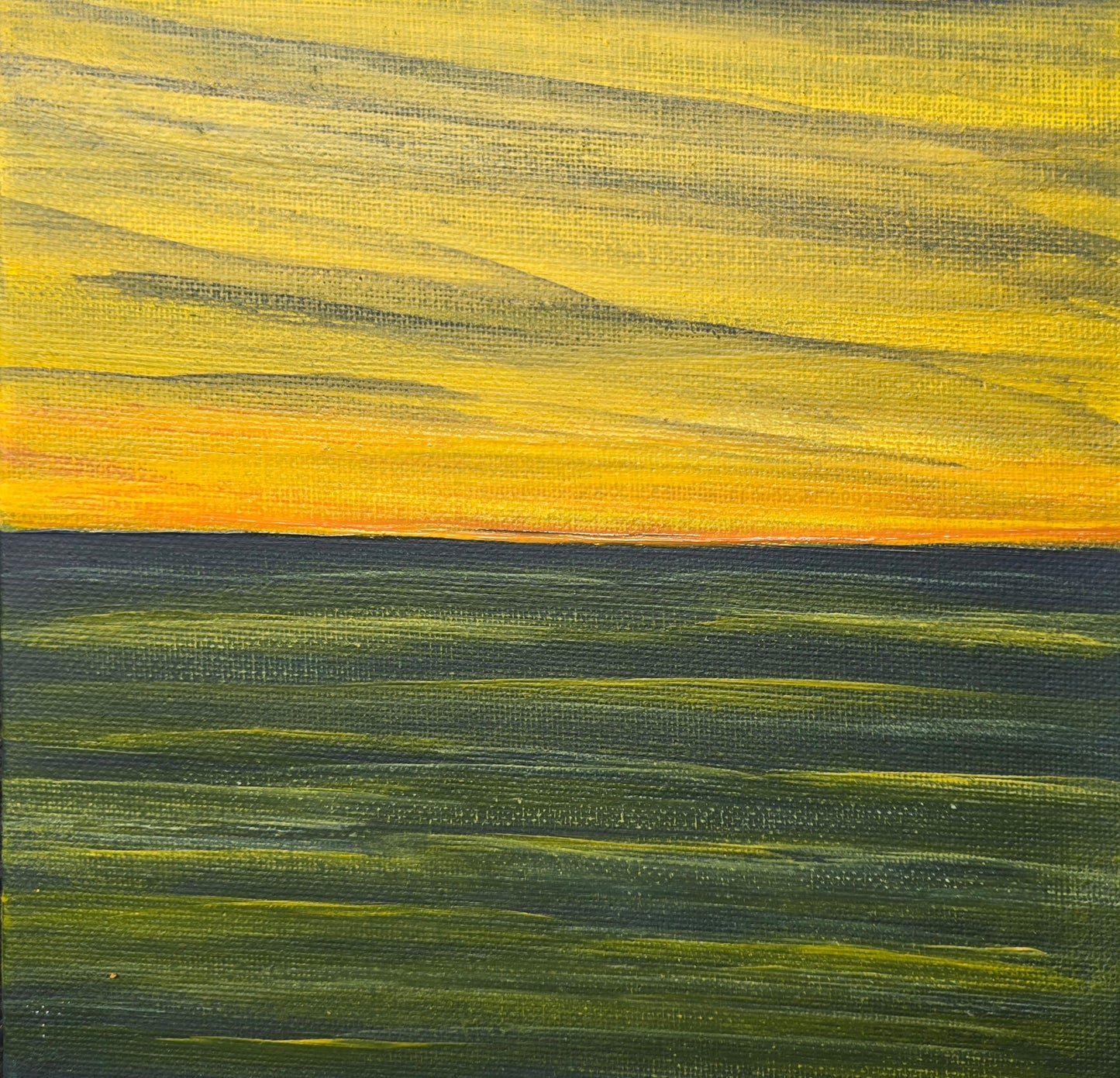 Mosslight Coast - Original painting