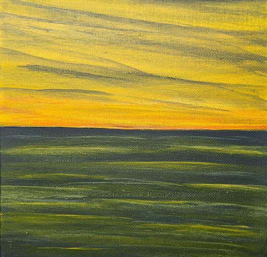 Mosslight Coast - Original painting